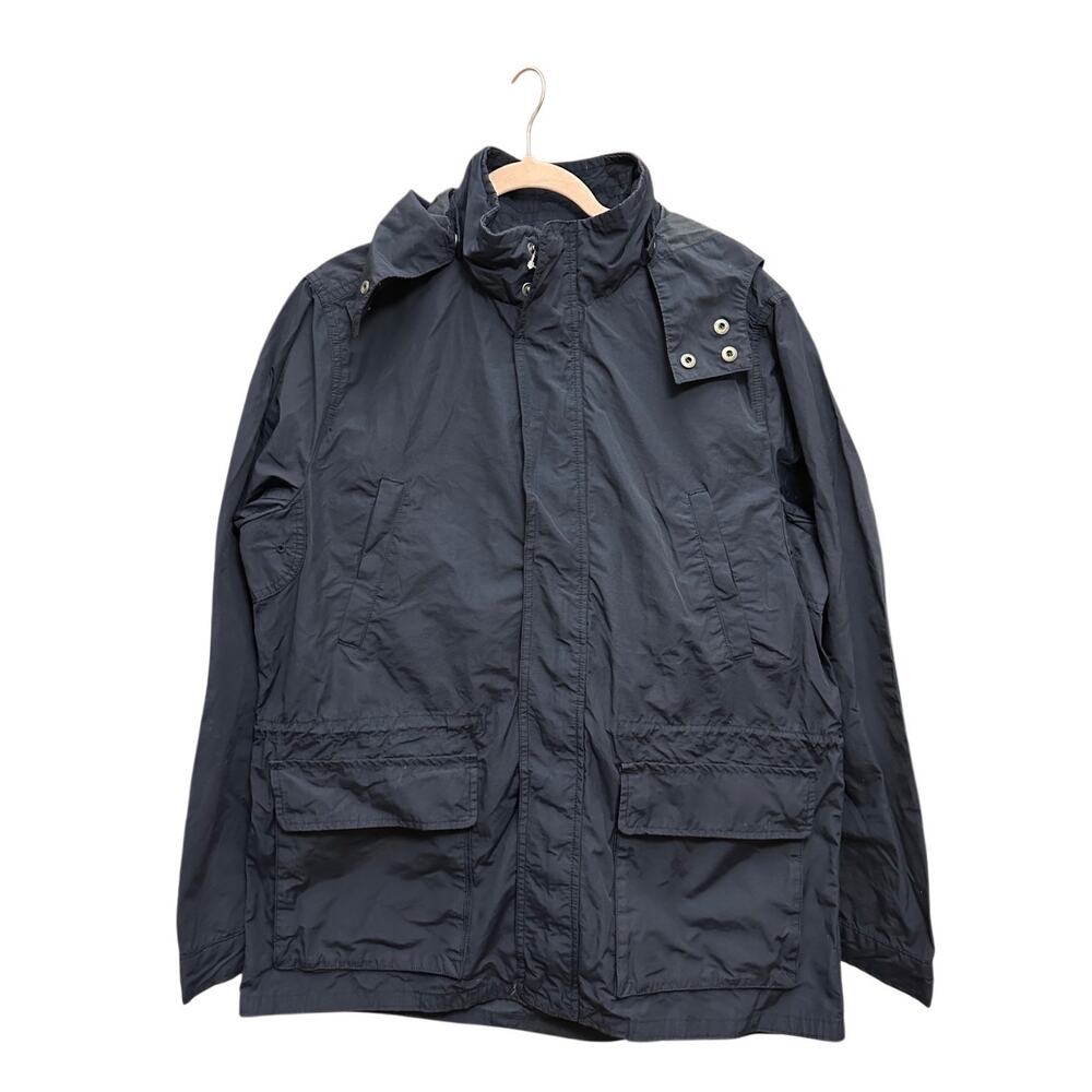 GAP Light Weight Nylon Cotton Jacket Navy Blue Size‎ Large - Picture 15 of 16